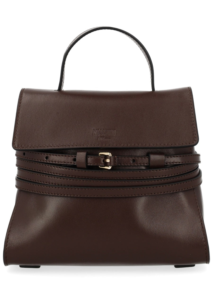 Moschino Hand Bags - Brown | dba49a11c229de2de137e5fde7879683db00135b