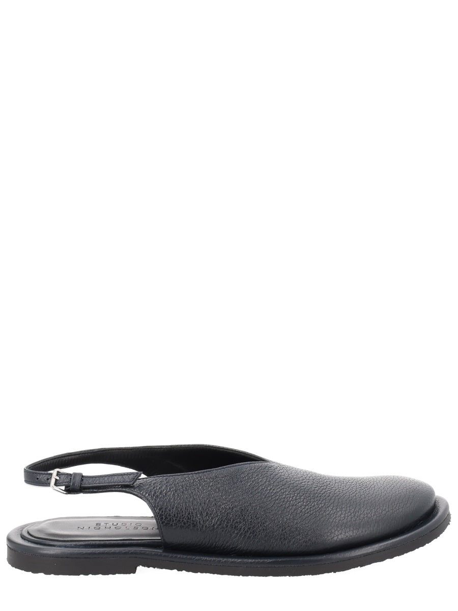 Studio Nicholson Flat Shoes - Black | 06cdbec6308db2341e9b804d3302867d271795f5