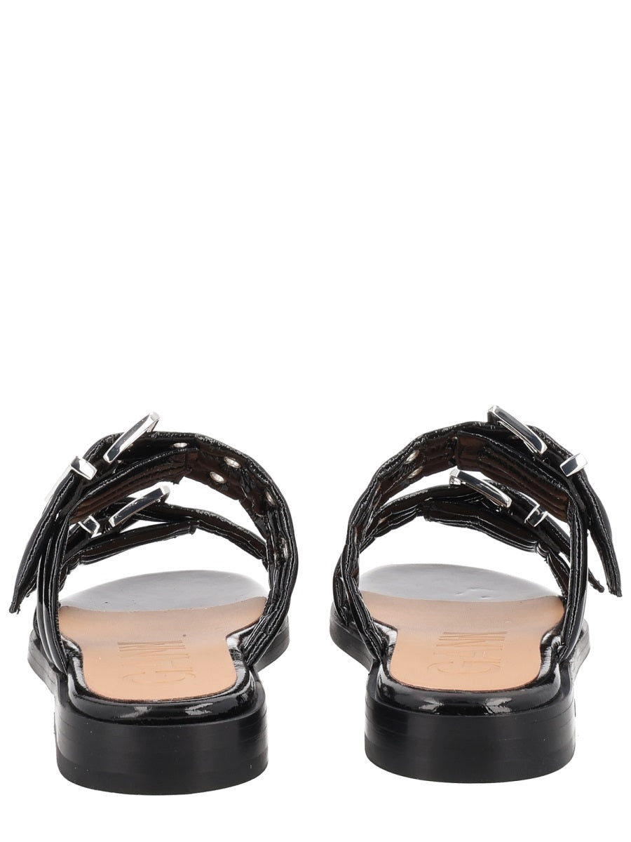 Ganni Sandals - Black | 67a3b9d25f8e8e9021f4116a76632f947916fd4b
