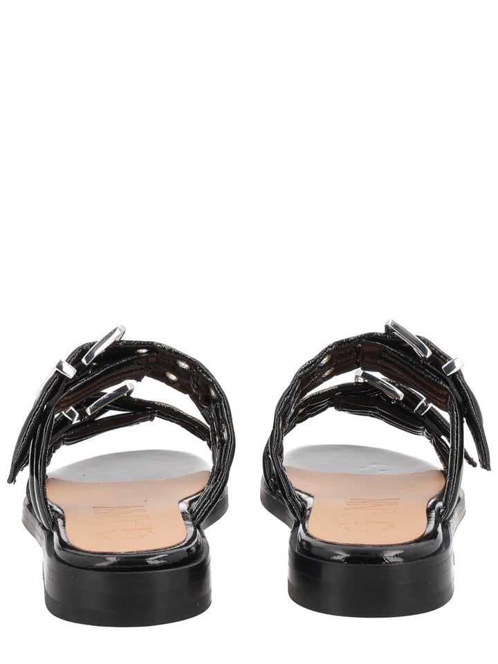Ganni Sandals - Black | 67a3b9d25f8e8e9021f4116a76632f947916fd4b