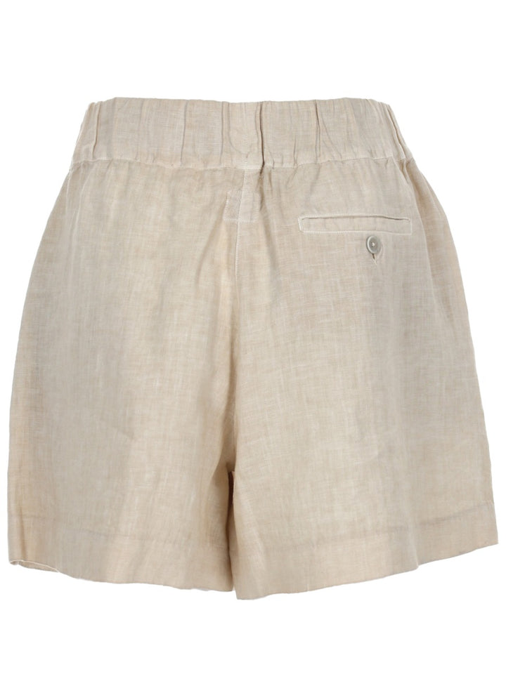 120% Lino Shorts - Beige | 61d0b4903a2f0391bff1f047c776f138b4b259c0