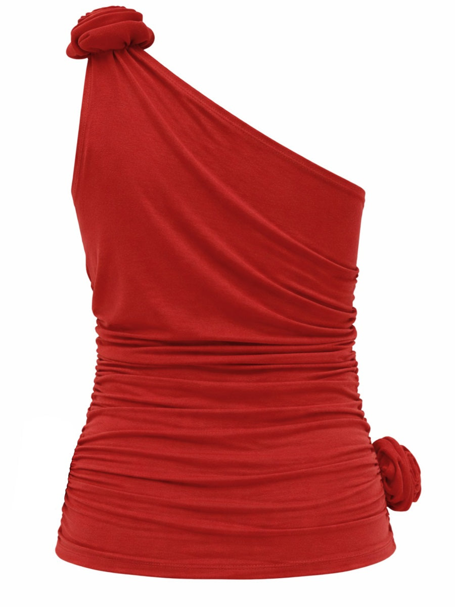 Magda Butrym Tops - Red | bcc03e66f6ec7c60891f5017e0844c4ba0e5d60b