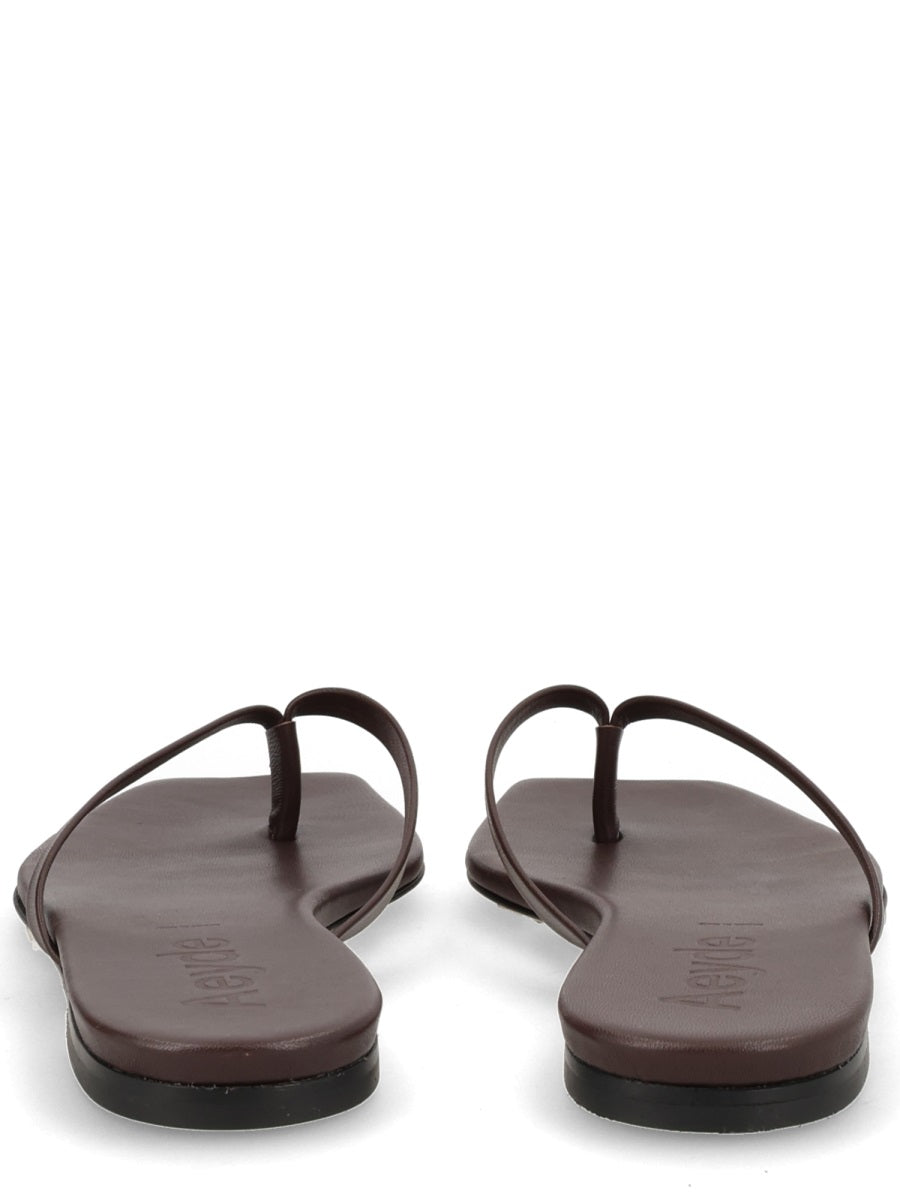 Aeyde Flat Shoes - Brown | a76b7b707994d23f2c45084600403aadba211735