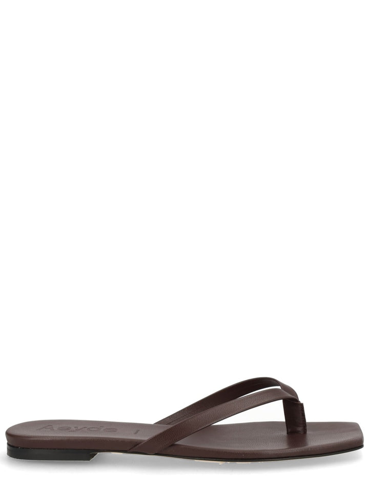 Aeyde Flat Shoes - Brown | 2d49b61766cb78bf1cf112f3e0bea19617081bbd