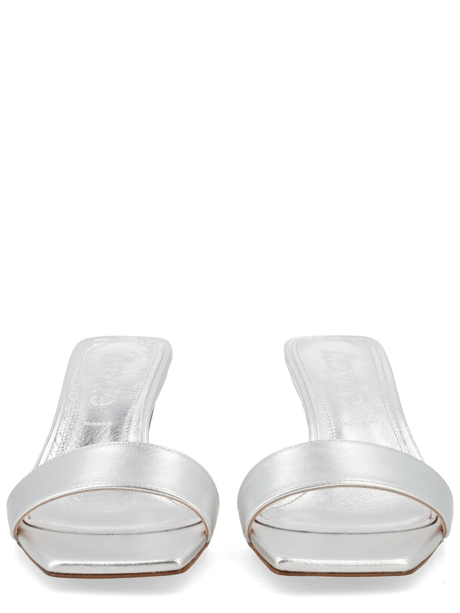 Aeyde Sandals - Silver | daf0b87feb243f88e792f58d26e658048248605b