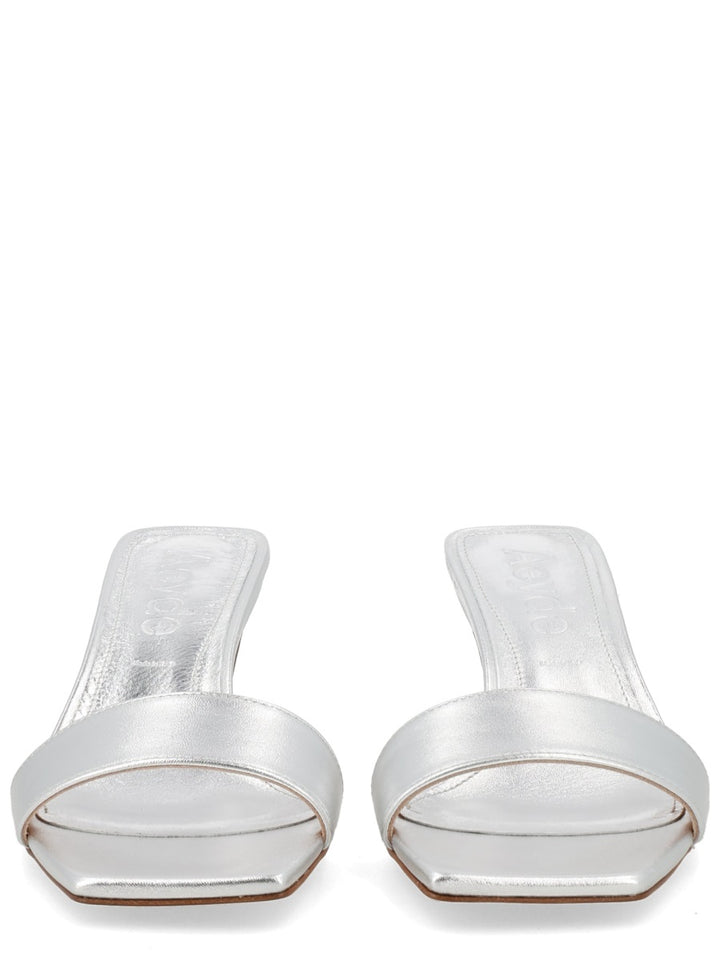 Aeyde Sandals - Silver | daf0b87feb243f88e792f58d26e658048248605b