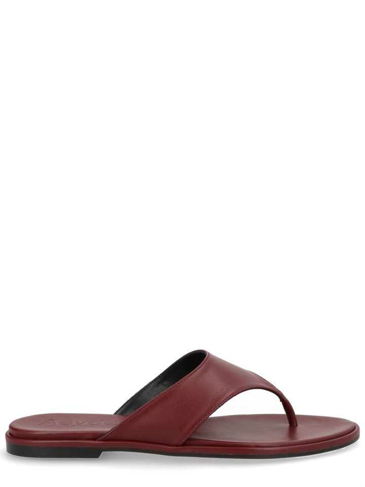 Aeyde Sandals - Bordeaux | 810f20059318237c4c4187077db1a88f796273f8