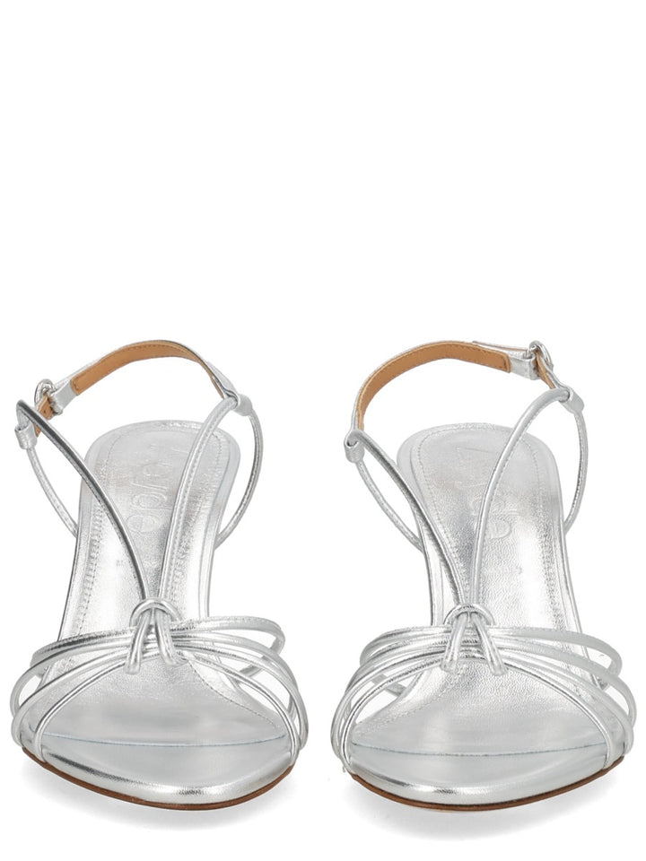 Aeyde HEELS - Silver | ca294c7a58fd82df3ad9ef2622919cfa3779f1b3