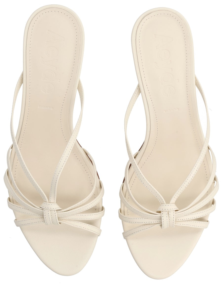 Aeyde HEELS - Ivory | 00e14867bc94fd2a8b5428bd5a8af35c035e2787