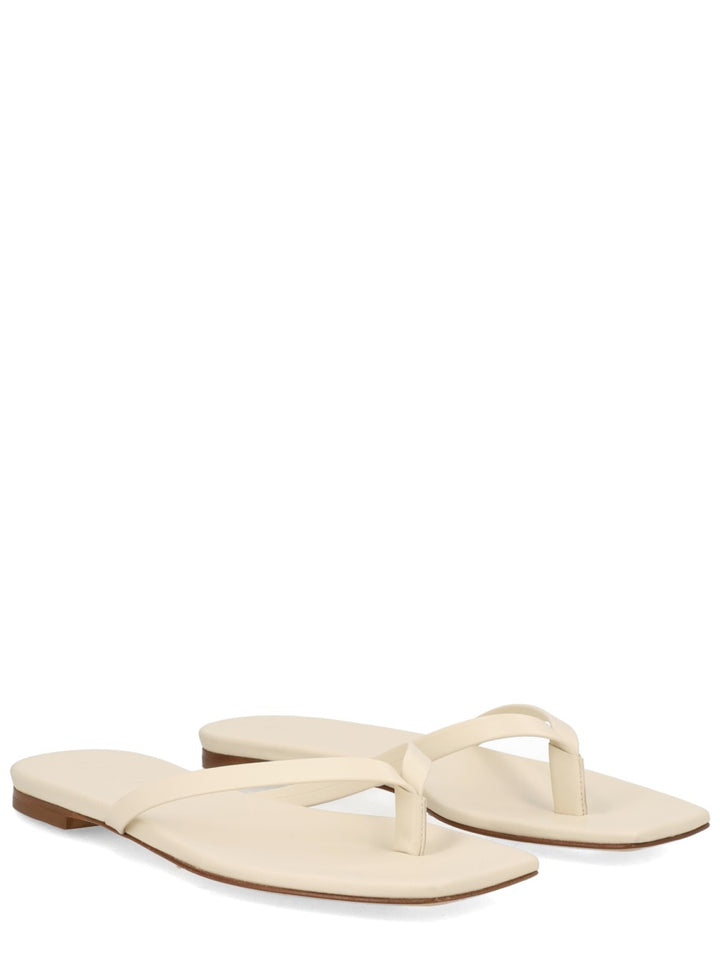 Aeyde Flat Shoes - Ivory | be65525c789f92d236157d53b2ca5653b6d36fd0