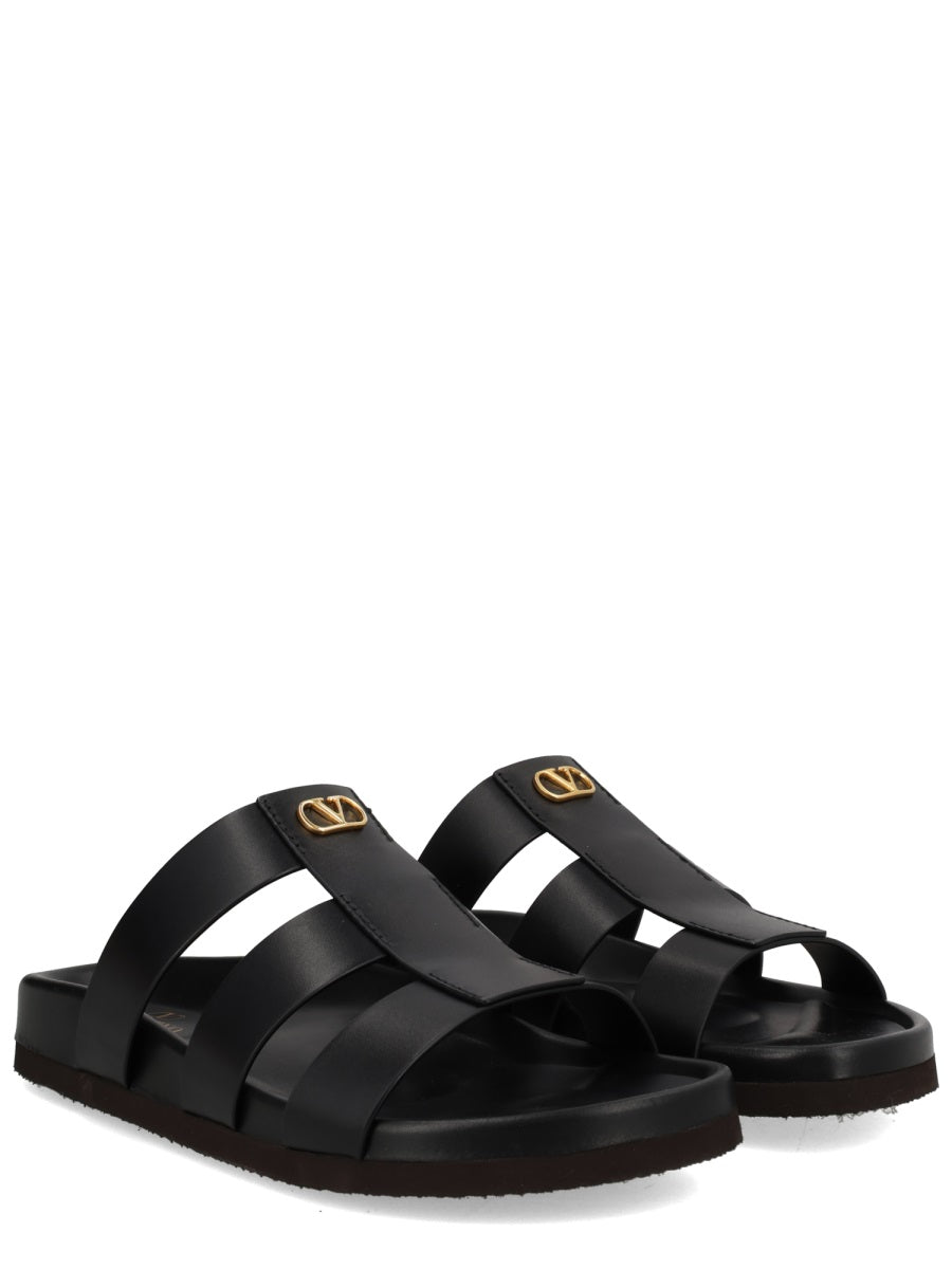 Valentino Garavani Sandals - Black | cc4d869e723c939ad9b69a121737aa1a34a31ed1