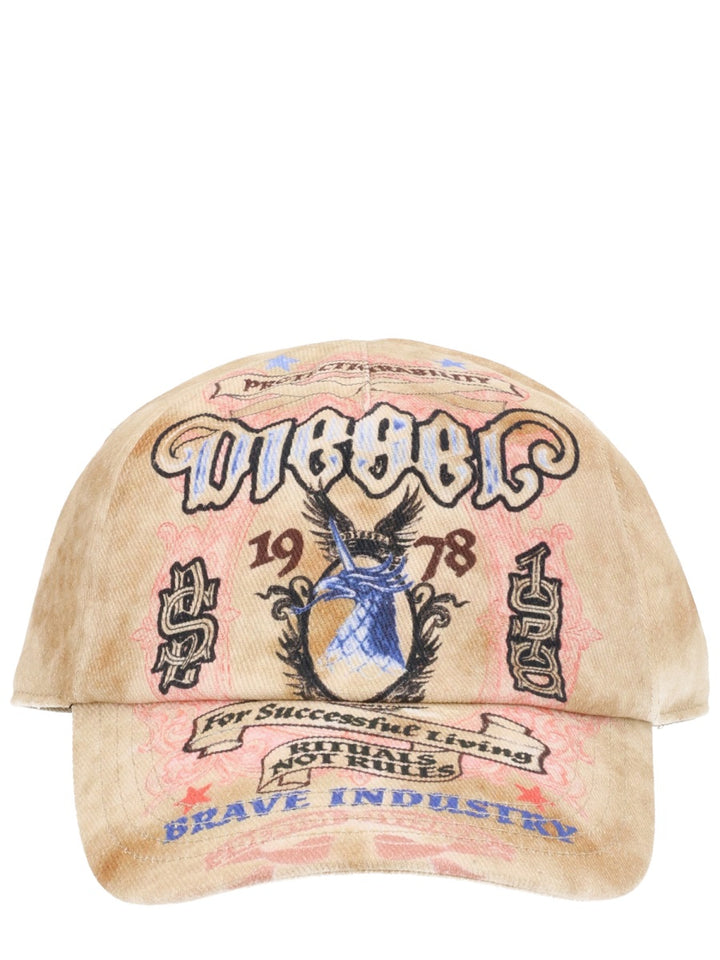 Diesel Hats - Beige | 4aa48e30cc0df1a8de97c214c094f0c0784980bf