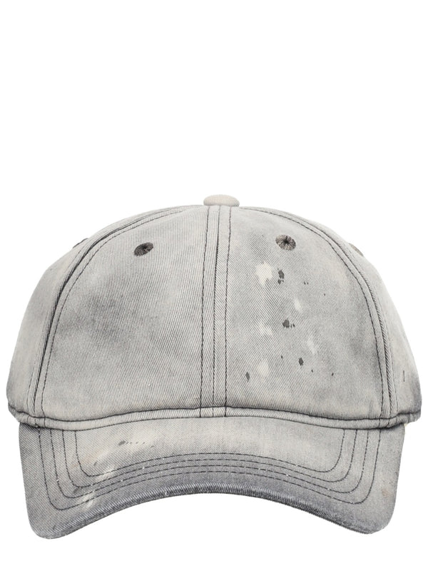 Cappello Da Baseballl In Denim
