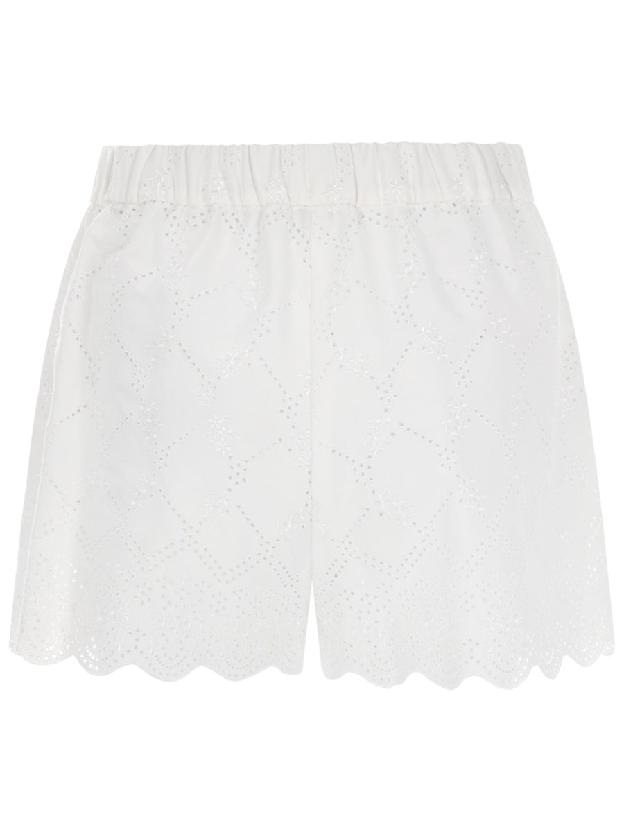 Msgm Shorts - White | 65bc66353cf1b0765b6887f6967d8216a9be5b6c