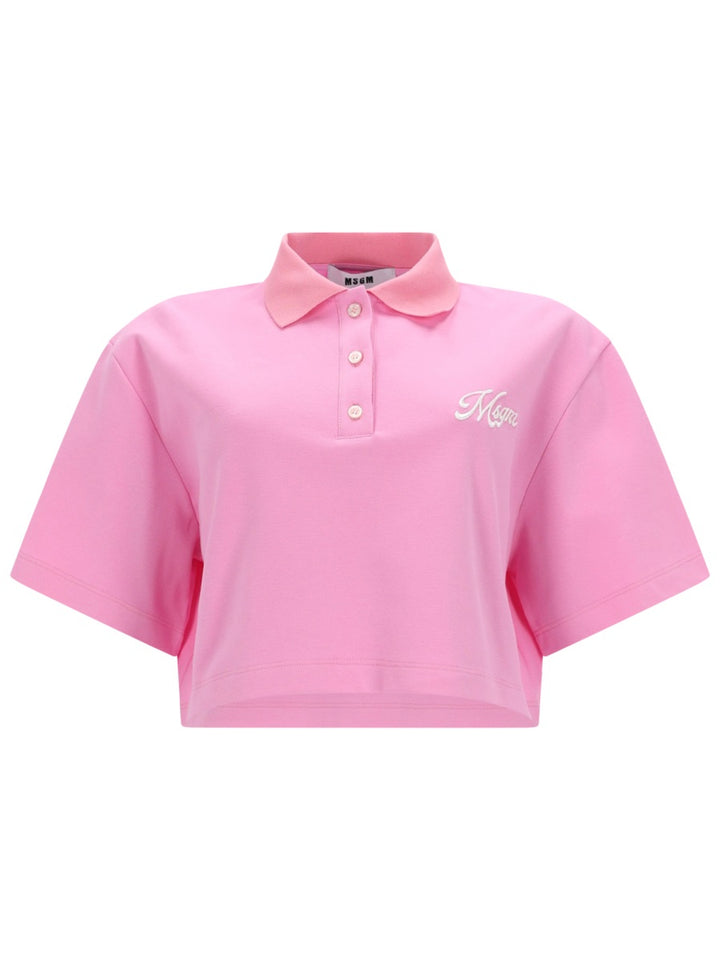 Msgm Polo - Pink | 85ae3f46e813a450a593e723617240fabffecb4f