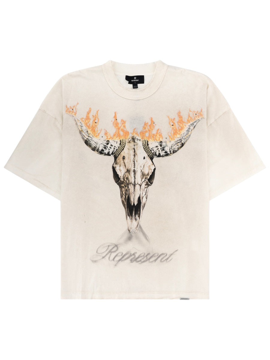 Represent T shirts - Ivory | 5a7daf2c89cee0368c5d9bc03b2070f873a90a59