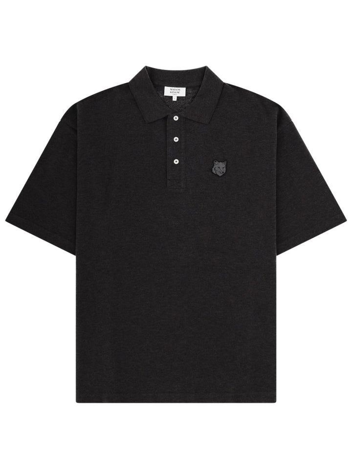 Maison KitsunÉ Polo - Charcoal | 5da1a0cca1292535b7dd999e1a9959750d2aff87