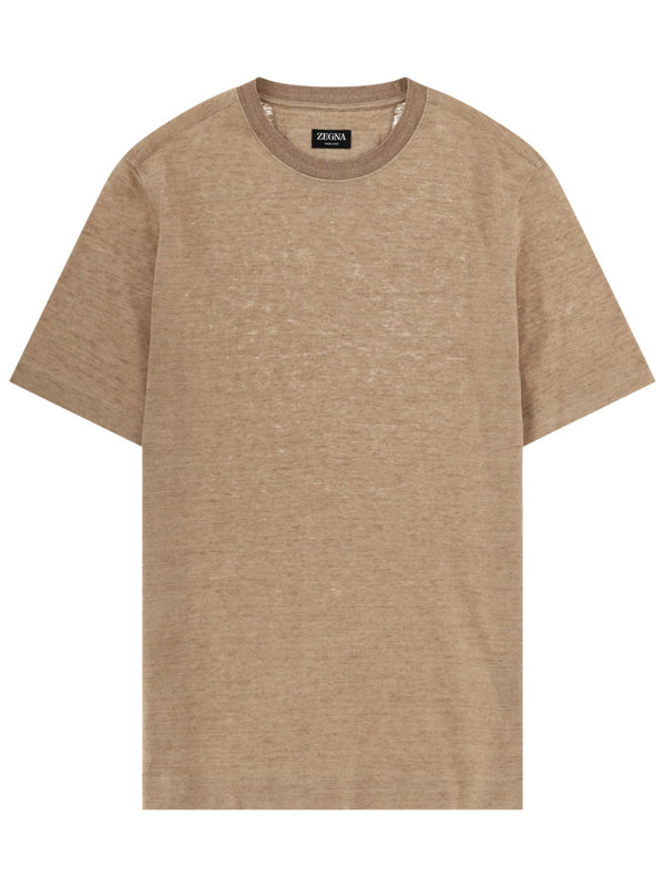 T-Shirt "Oasi" In Lino