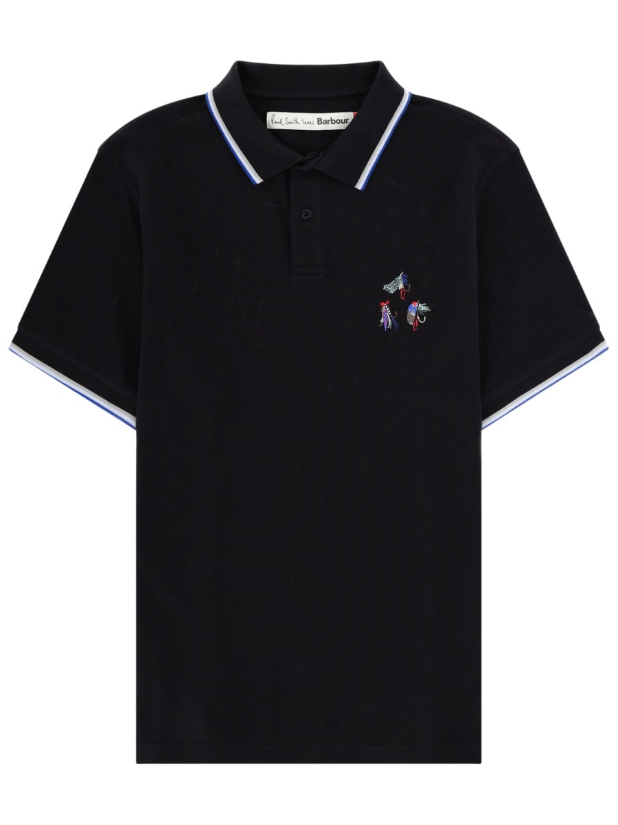 Paul Smith X Barbour Polo - Blue | f5daab3fe850aaec6dd1a06c75448c57f306137e