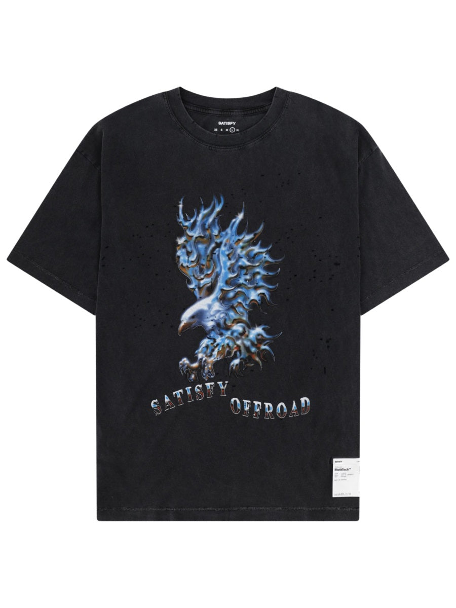 Satisfy T shirts - Black | 84e18427946264a734b3606d0aaf63fa64501a6a