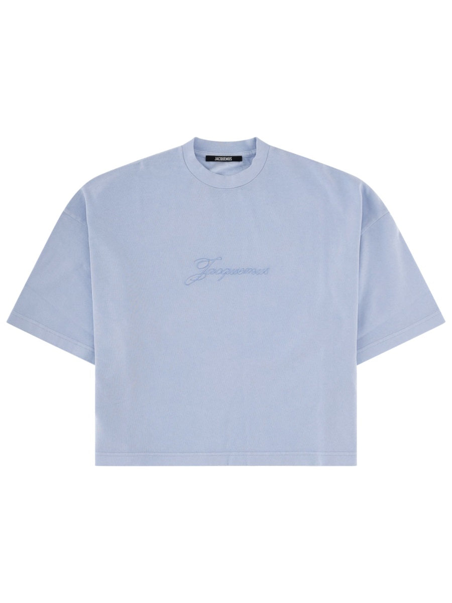 Jacquemus T shirts - Baby Blue | 4af004c36d1f989ed4e933eb205915bae7625c50
