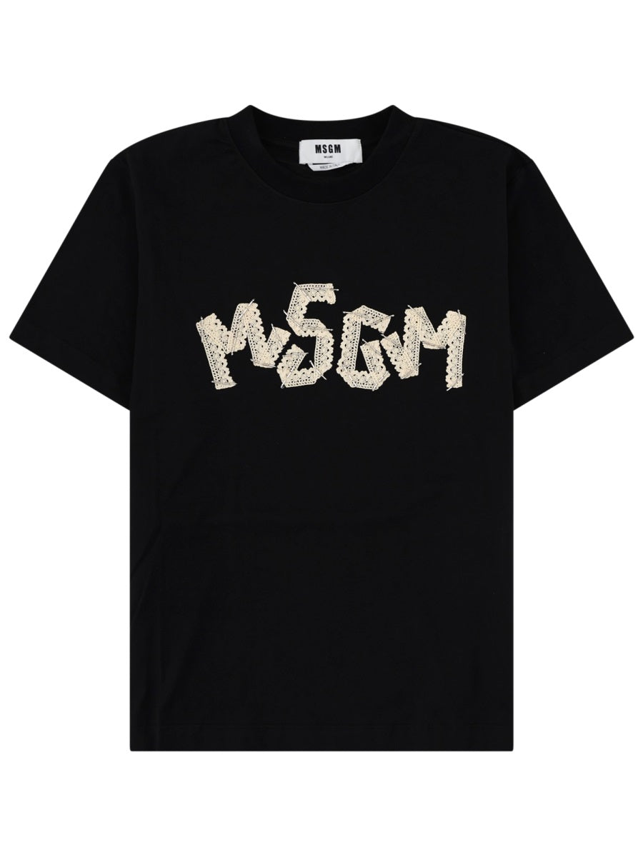 Msgm T shirts - Black | 77a6056f3214dbbf993a9748c04fe6f7910f38c6
