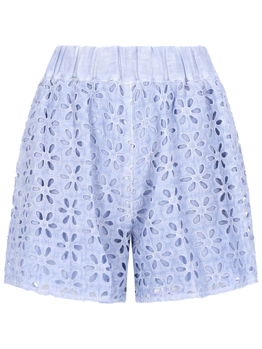 120% Lino Shorts - Azure | 4212e883e1fb3e4226916bbe44c4052436eeba3c