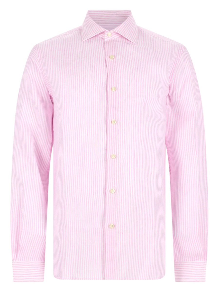 120% Lino Shirts - Pink | 8d5de560c543388f2dad7ae117d0ce308d570fd1