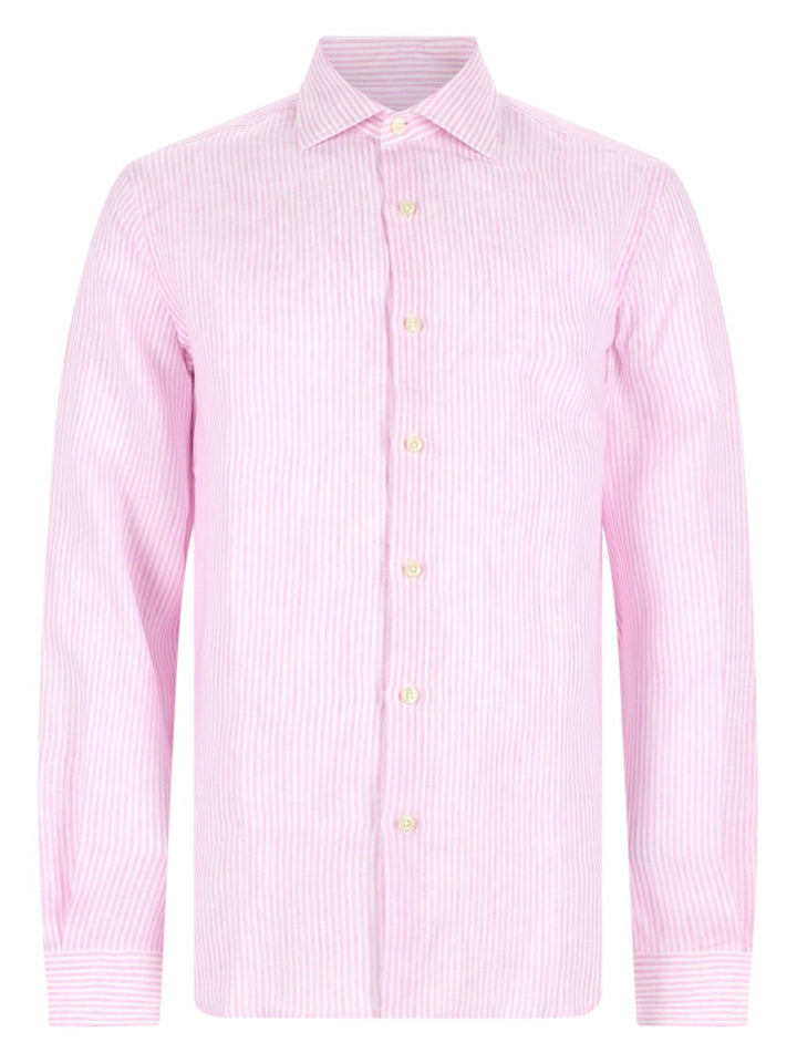 120% Lino Shirts - Pink | 8d5de560c543388f2dad7ae117d0ce308d570fd1