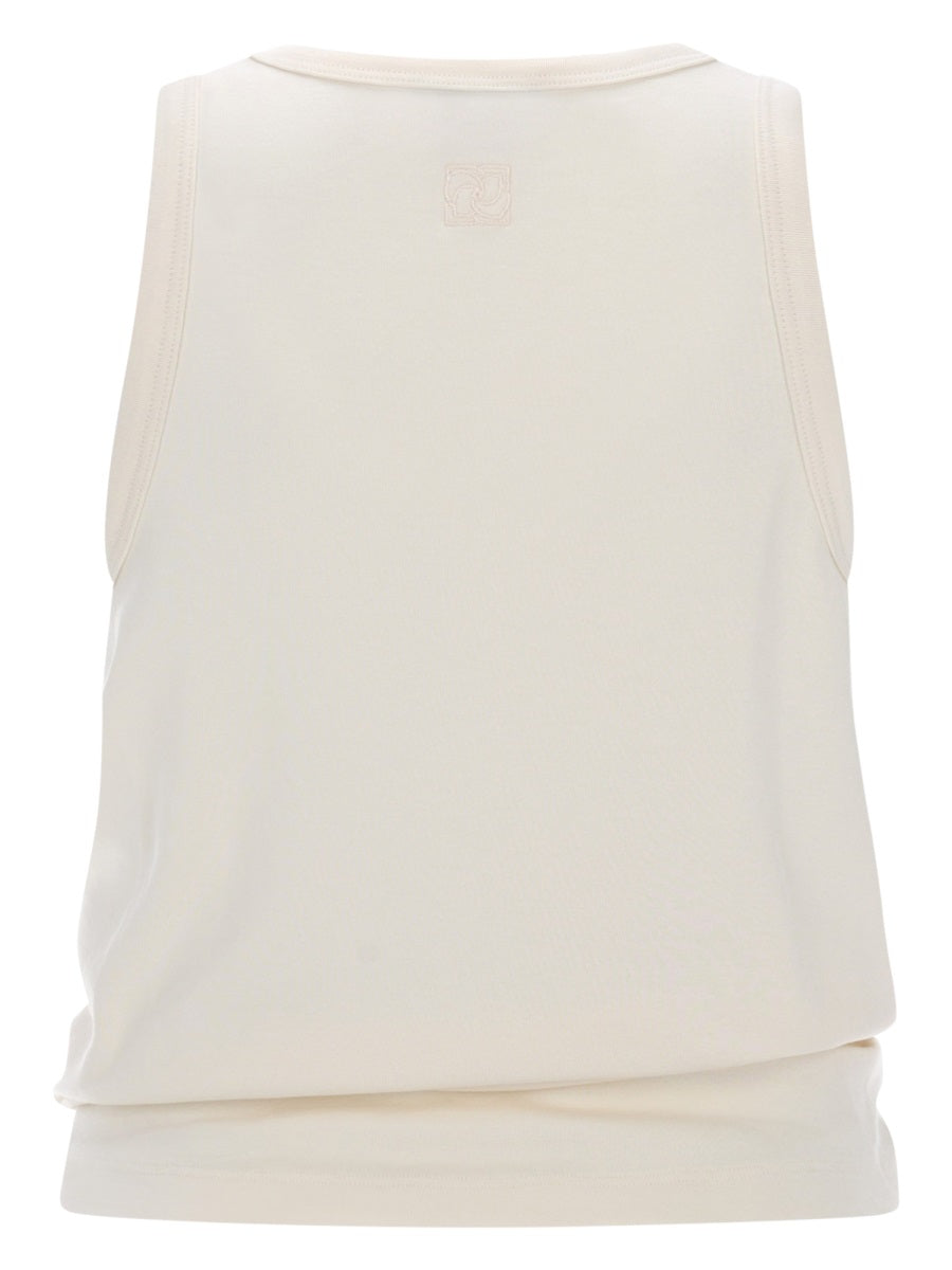 Magda Butrym Tops - Ivory | 0467ac2d87cea9bccc6d9385510451ffde184197