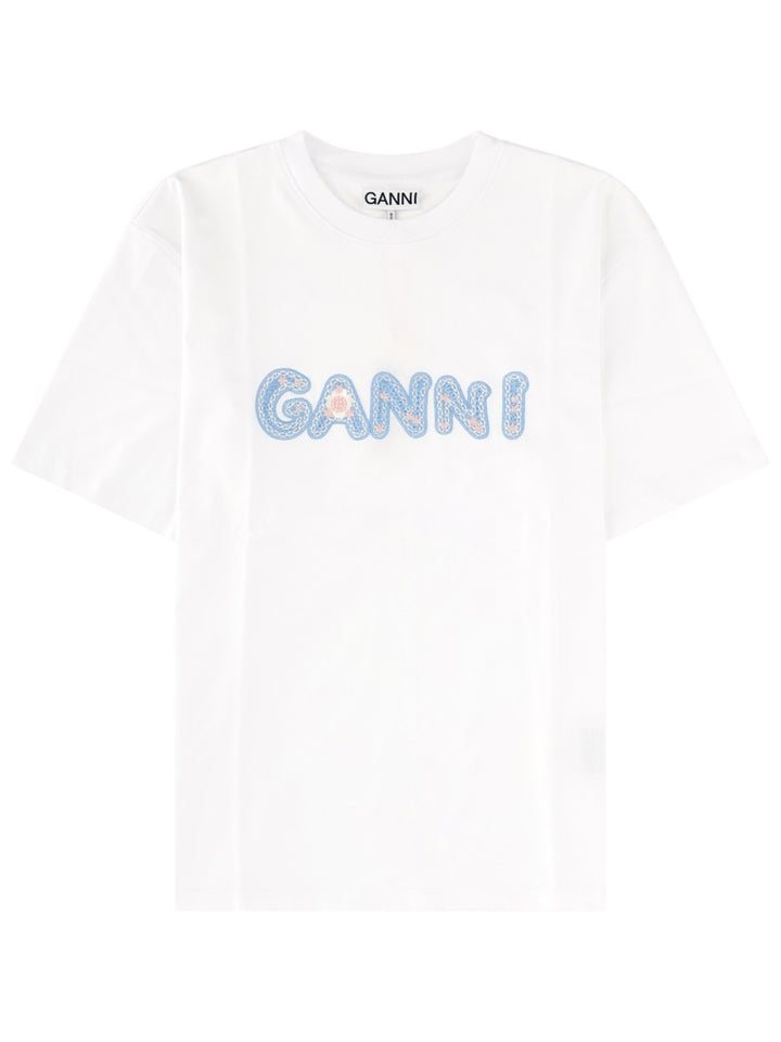 Ganni T shirts - White | c580bb27df75dc870a773b50658643098fef3504