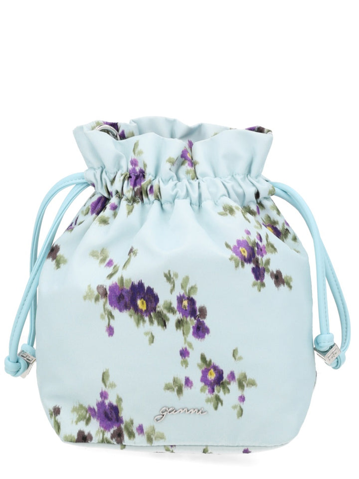 Ganni Clutch Bags - Baby Blue | 34b060ea8880df6466a7808b2e272ba14e12c696