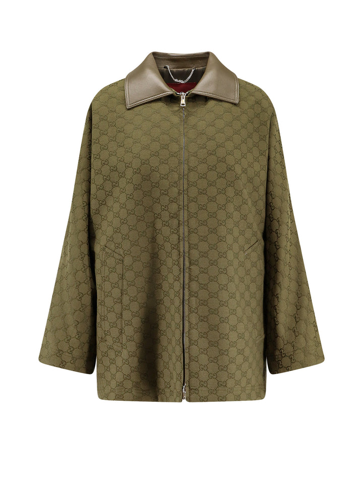Gucci Jackets - GREYSH ARMY GREEN | 862874c176a0d225dd30eaae6936be3854d2fc4b