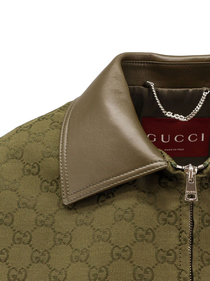 Gucci Jackets - GREYSH ARMY GREEN | 4fe8abff40e64f7f1d3a9b3a34842be284beb1fc