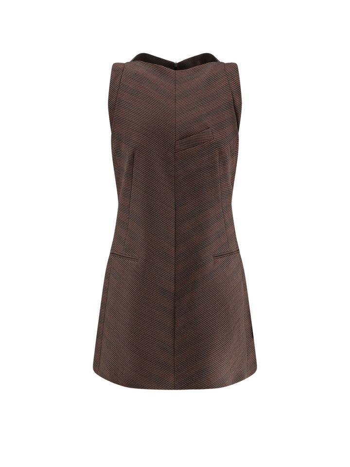 Mm6 Maison Margiela Dresses - Brown/Black | e342b29d2ccfb84b967215f5f3a17f05859b747e