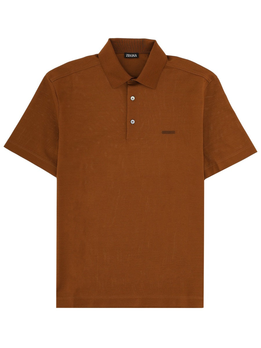 Zegna Polo - Brown | 2787eb61398a58c817e42ec3cdc699a9a5f1b96e