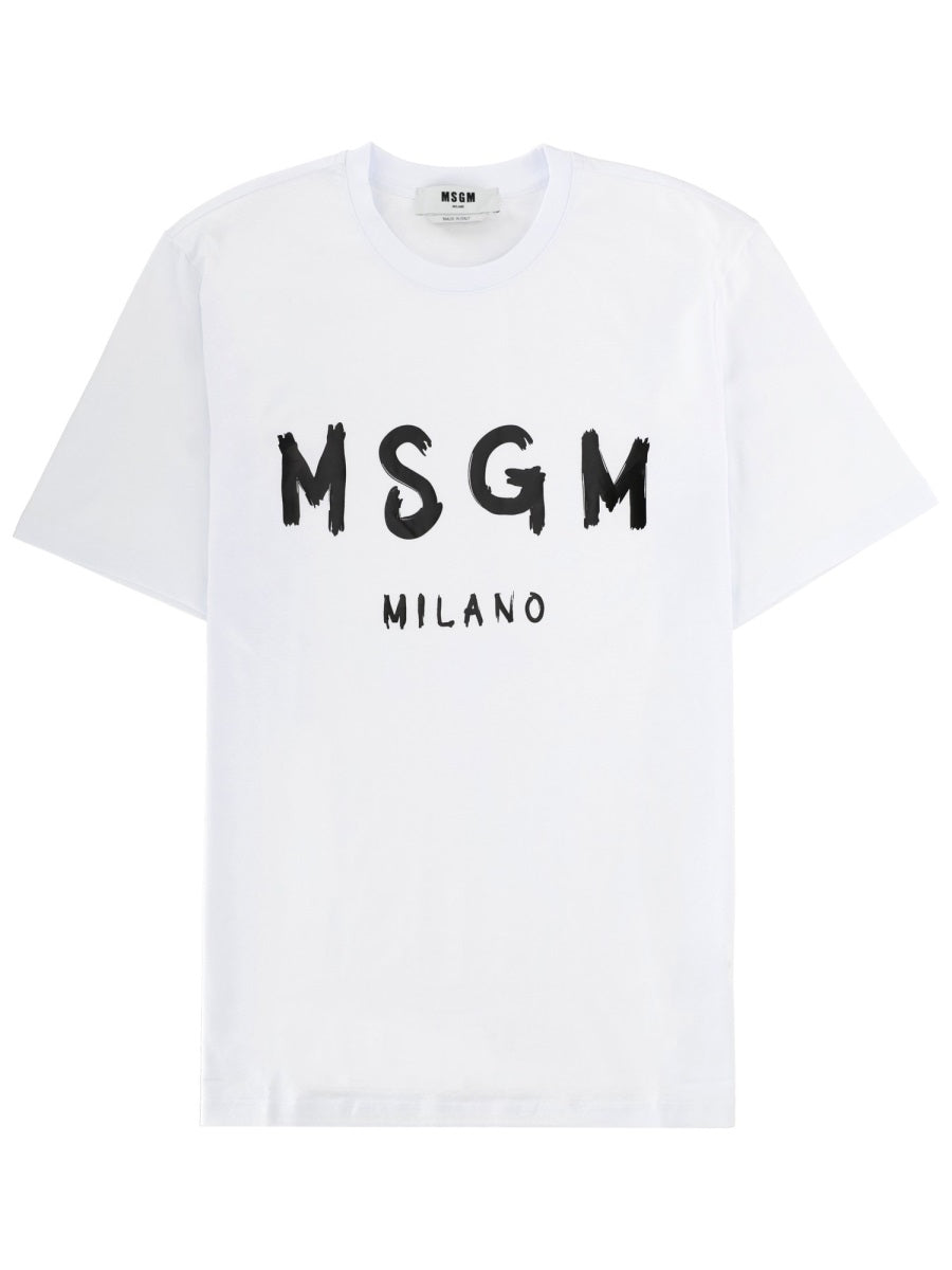 Msgm T shirts - White | ad73a20f08508b8427252a13f557816a169c1a77