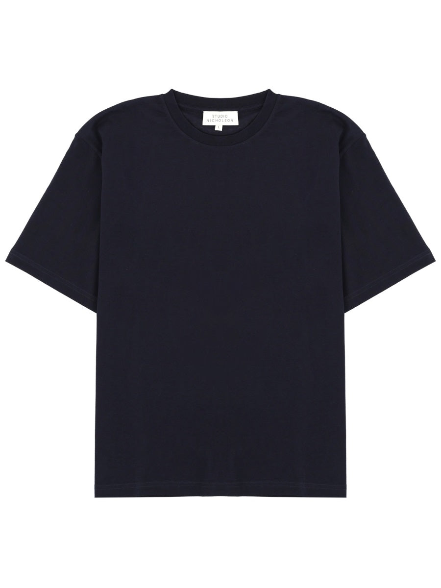 Studio Nicholson T shirts - Blue | 067fc340affcd89765eaa673b32ab142a8ba939a
