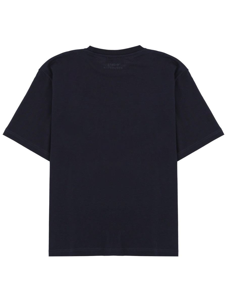 Studio Nicholson T shirts - Blue | db5f981d2e5eaa26f2c0460acd34a344ac65bcc9