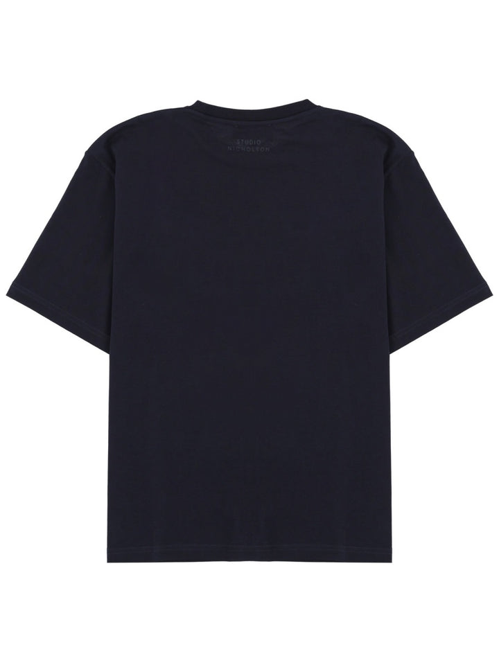 Studio Nicholson T shirts - Blue | db5f981d2e5eaa26f2c0460acd34a344ac65bcc9