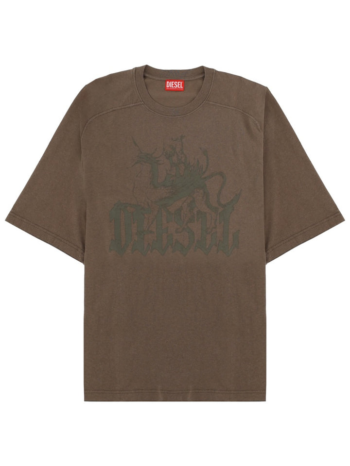 Diesel T shirts - Brown | 5551f84e15f4113d2a8d67cc6db3a94004694d10