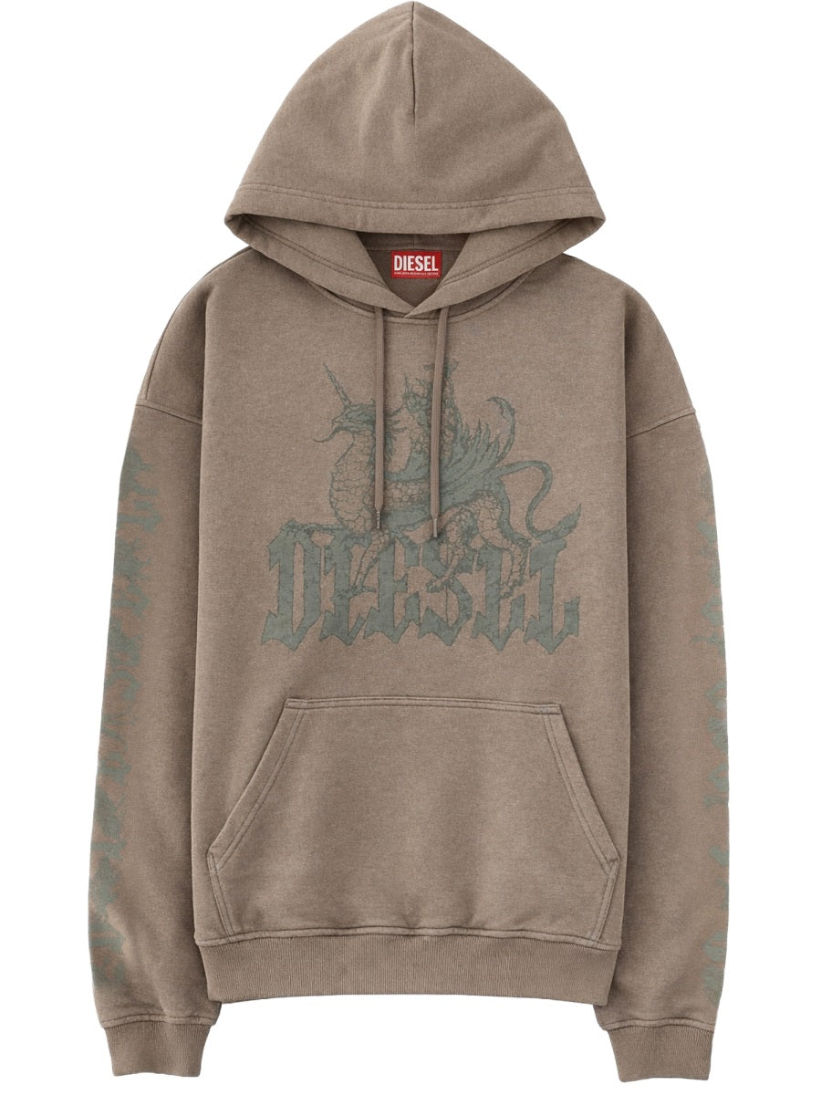 Diesel Sweatshirts - Brown | 6d388d9ae936ea3c092a53945a876181efcb5c77