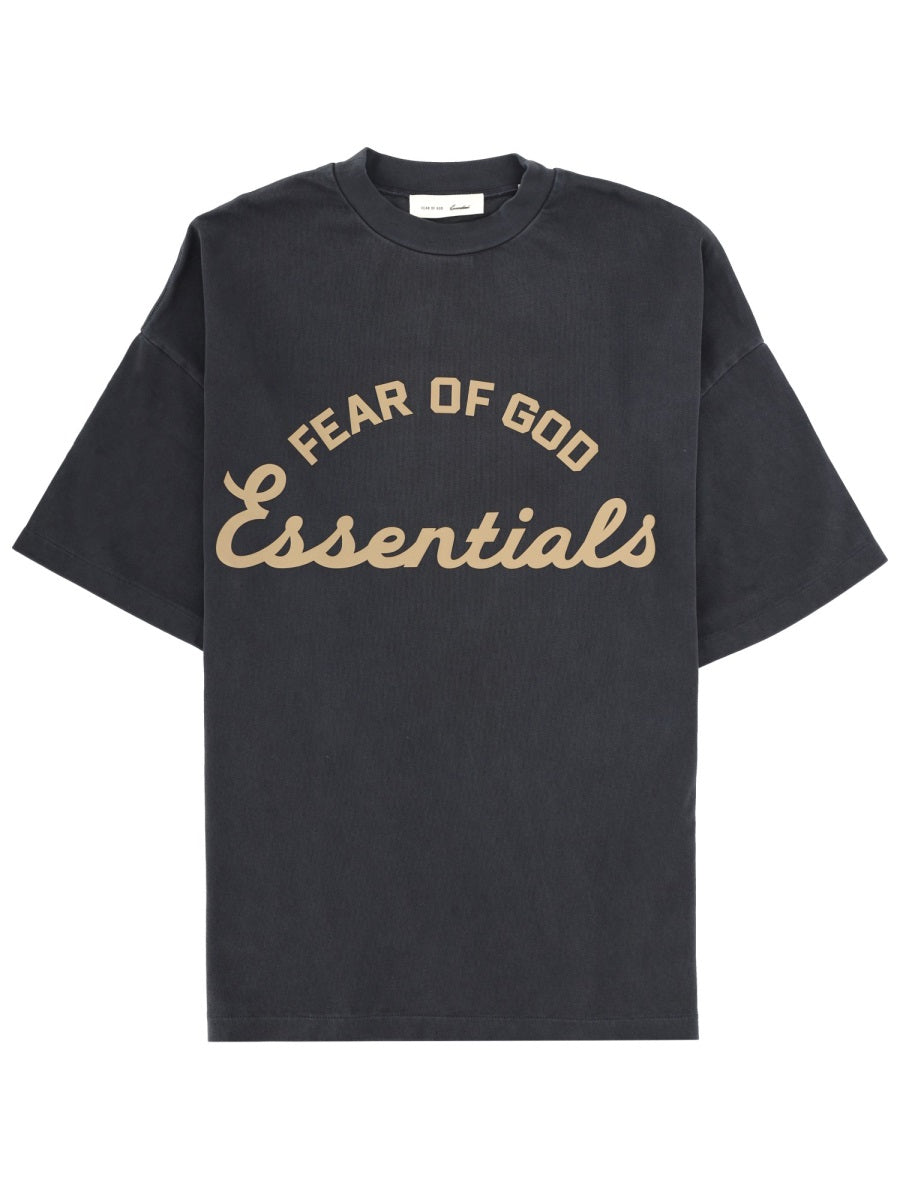 Fear Of God Essentials T shirts - Grey | d1b12810c4a023094d9375075b66288c25258877