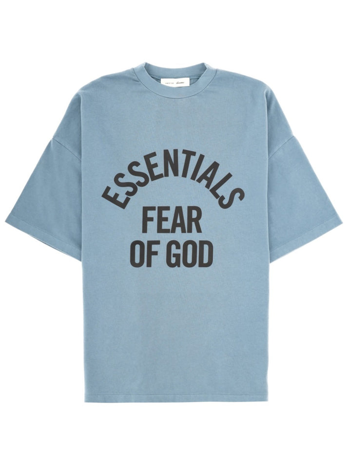 Fear Of God Essentials T shirts - Azure | 11e78845db5f9897507d93bf2842ce981e665557