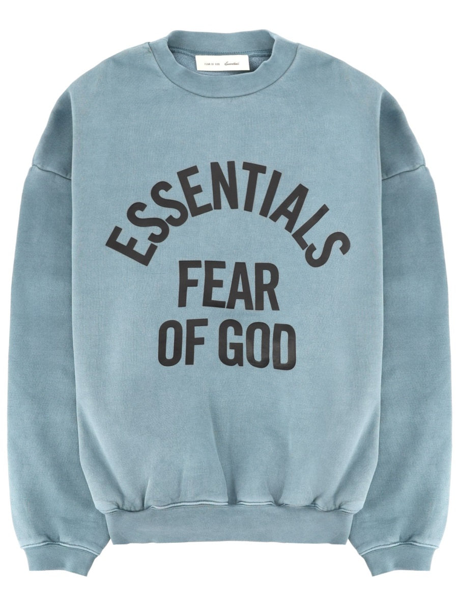 Fear Of God Essentials Sweatshirts - Azure | d0809a461bc30db2f8e4d078b0791a51049b597f