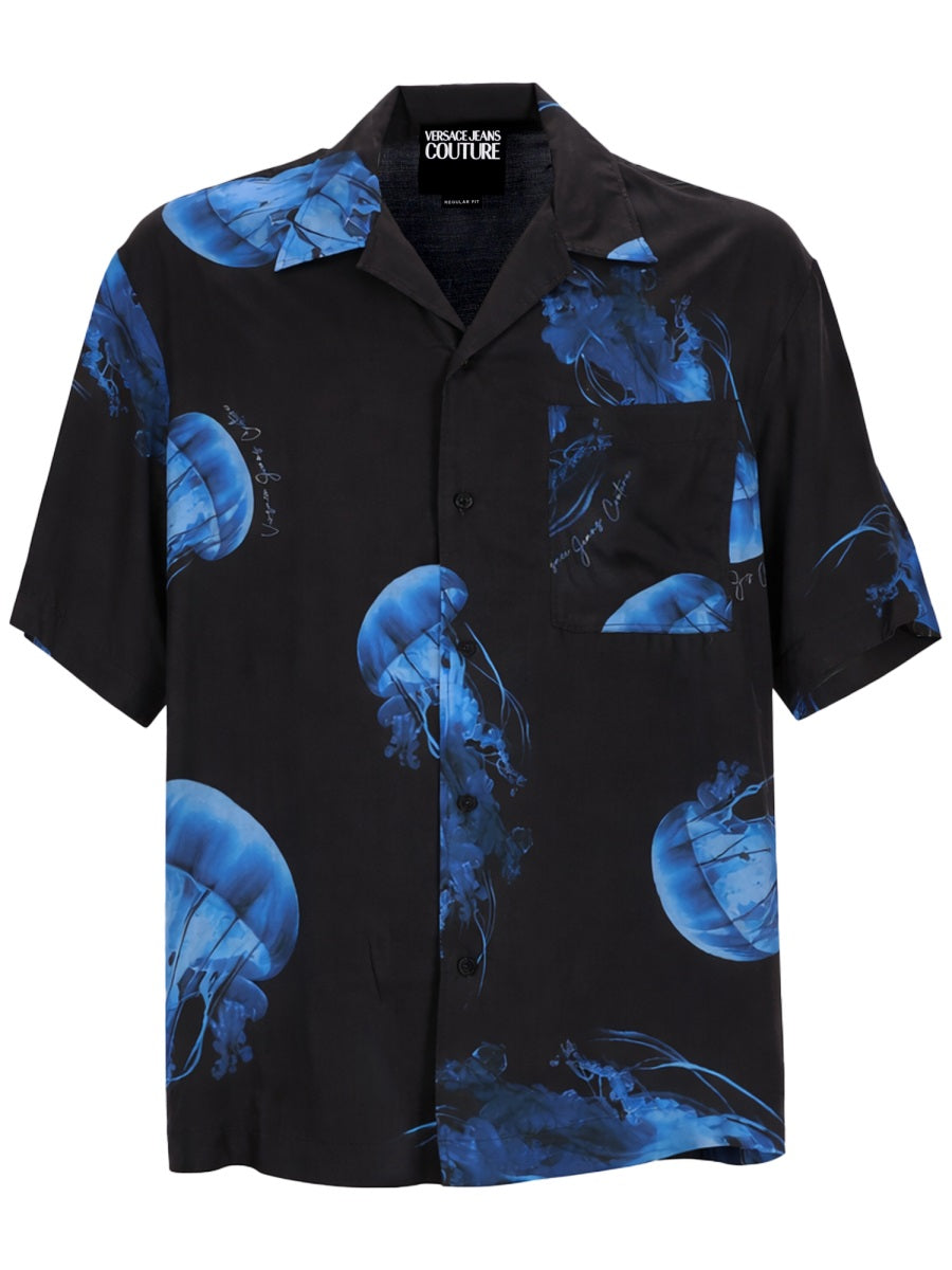 Versace Jeans Couture Shirts - Black | ebd591a6eaa027590d4771ba3e5b959c9eaa12f4