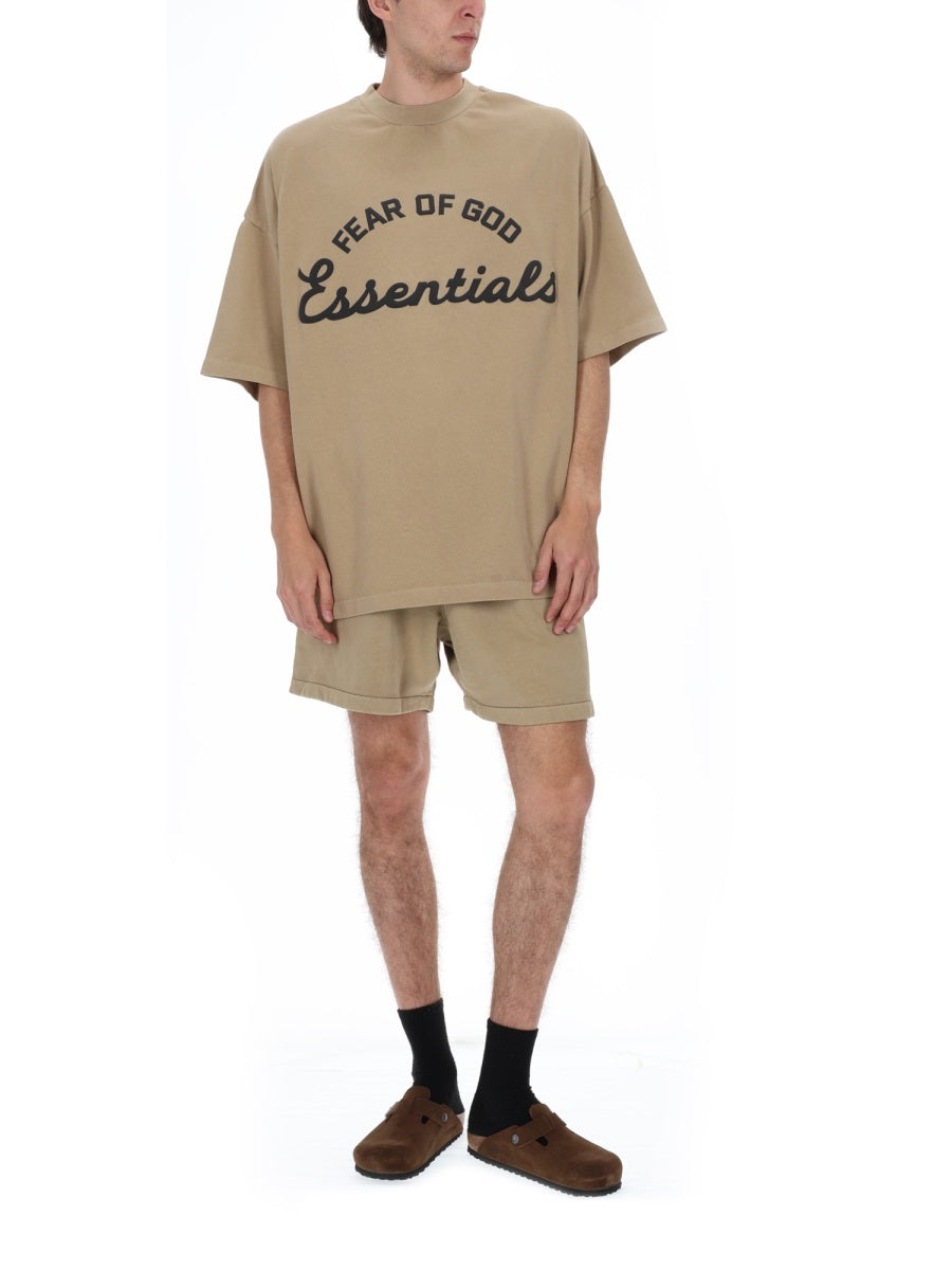 Fear Of God Essentials T shirts - Beige | 90ee158bfb99af36fc476947fc9624ff41e92232