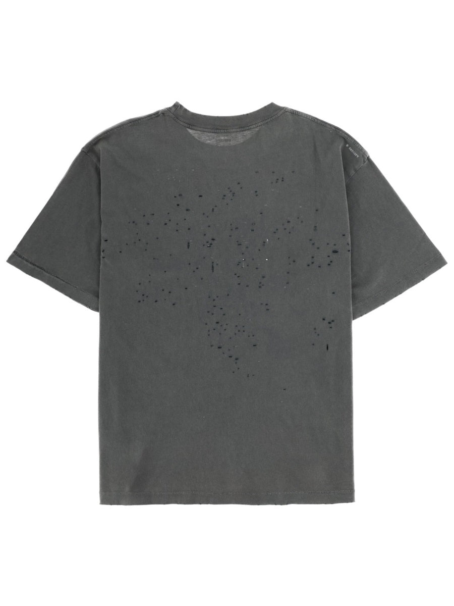 Satisfy T shirts - Grey | a8fc25be554c4098fe527479ae6ecd3971761724