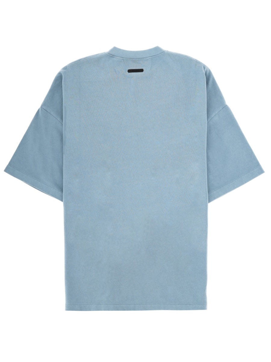 Fear Of God Essentials T shirts - Azure | 9b6b7339ca897e59ca4d9a2a0194a738f2d092d2