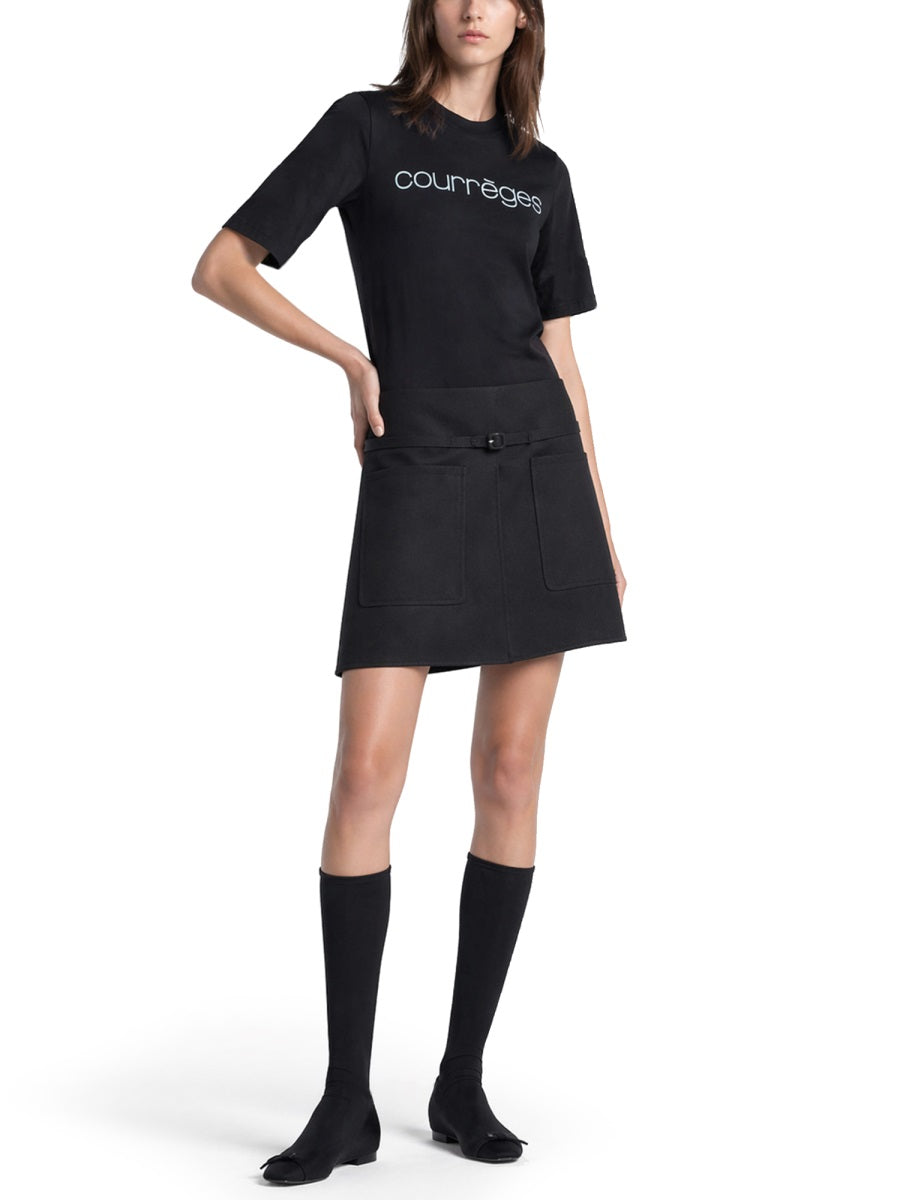 CourrèGes T shirts - Black | e2490dd67bd84433ceac30cd27c695f8749af653